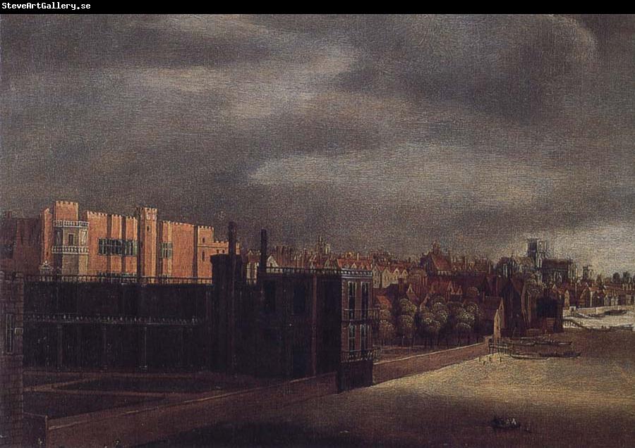 Cornelis Bol View of Arundel House and the West Garden